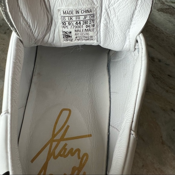 ADIDAS STAN SMITH RECON CLOUD WHITE EE5785 w/ Black back - Size 10 US - Picture 8 of 9